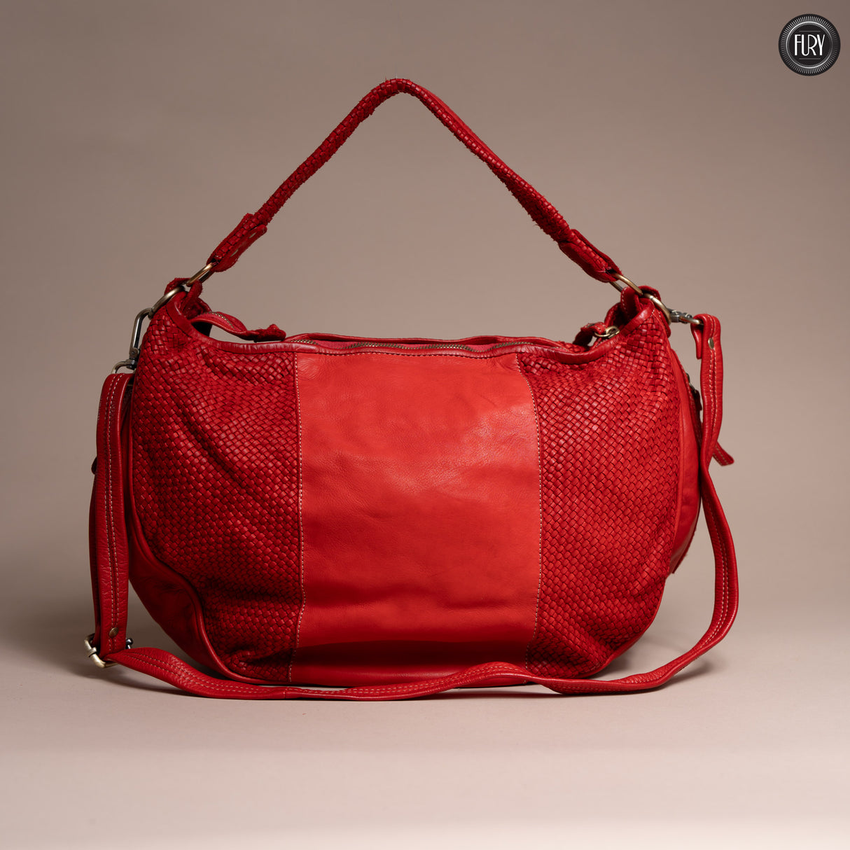 Beatrice bag in woven leather