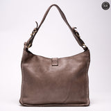 Sandy leather bag