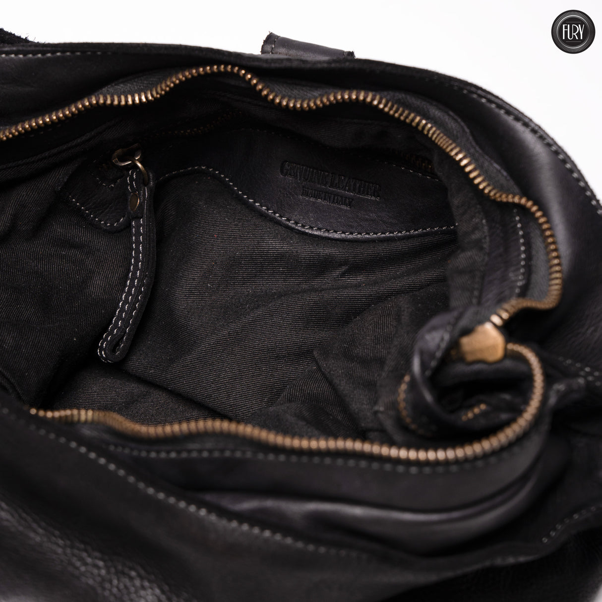 Sandy leather bag