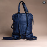 Daily unisex backpack in leather