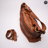 Sandy leather bag