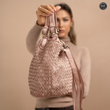 Agata bag in woven leather