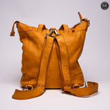 Lucca backpack in leather