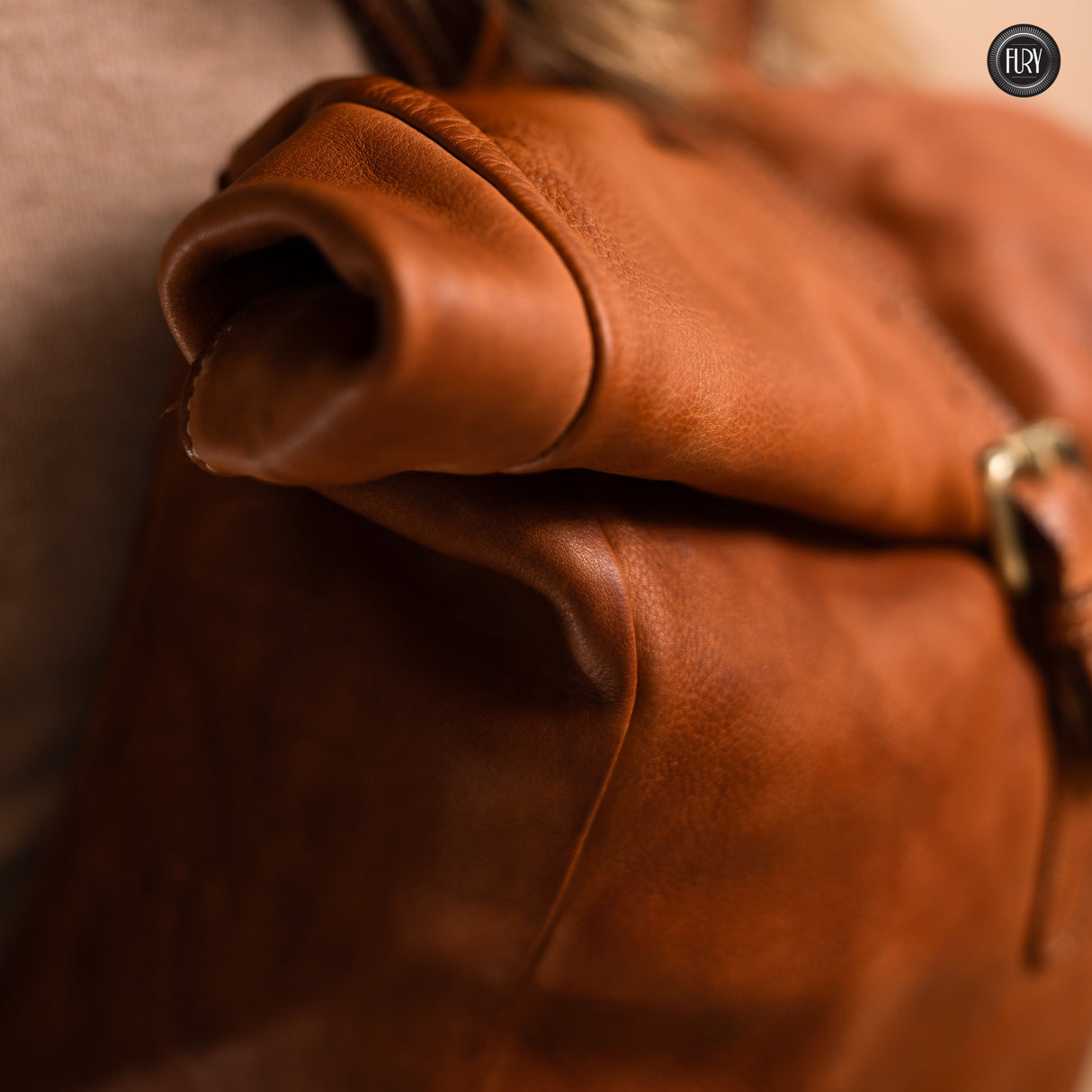 Ettore leather backpack