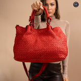 Agata bag in woven leather