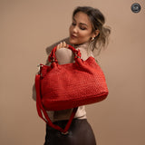 Agata bag in woven leather