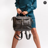 Jodie backpack in leather