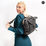 Jodie backpack in leather