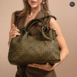 Agata bag in woven leather