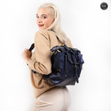 Jodie backpack in leather