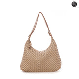 Borsa Laura in pelle intrecciata
