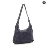 Borsa Laura in pelle intrecciata