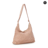 Borsa Laura in pelle intrecciata