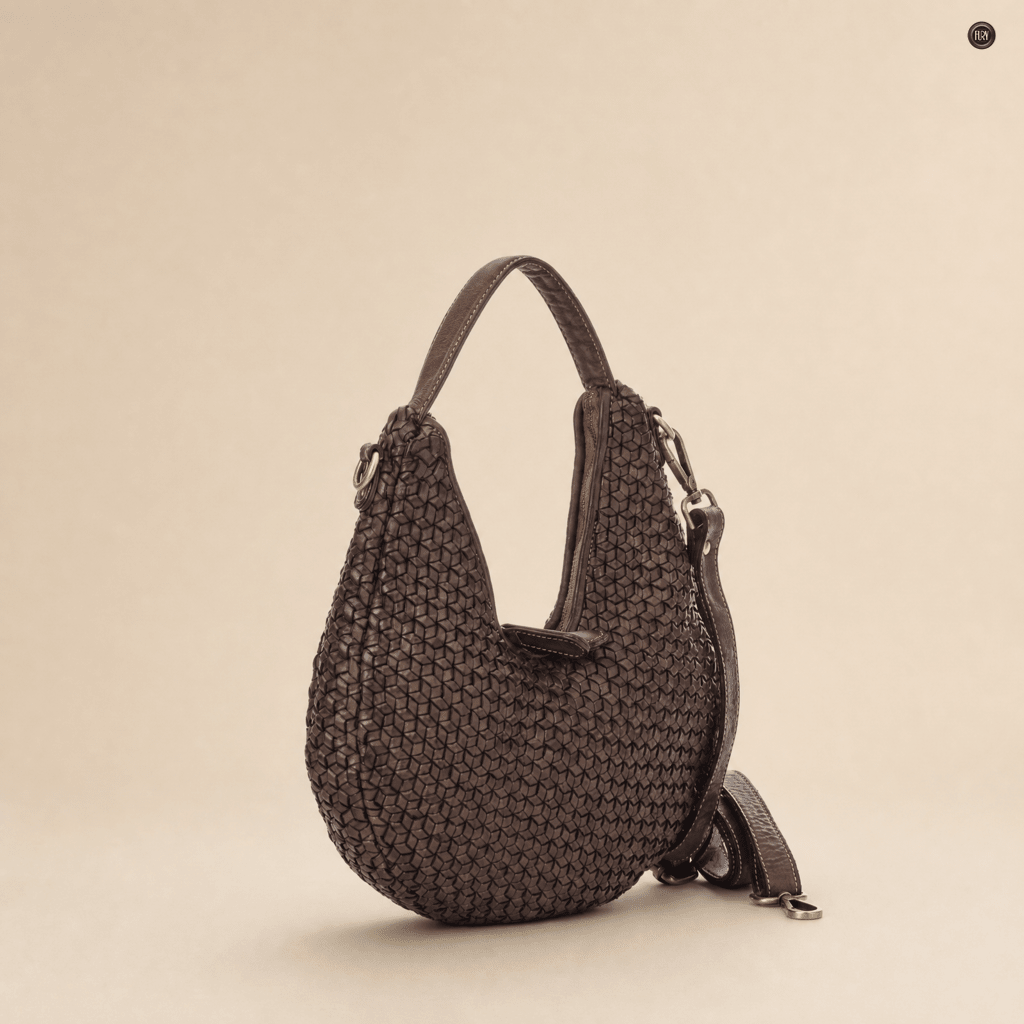 Borsa Amalia in pelle intrecciata - Fury