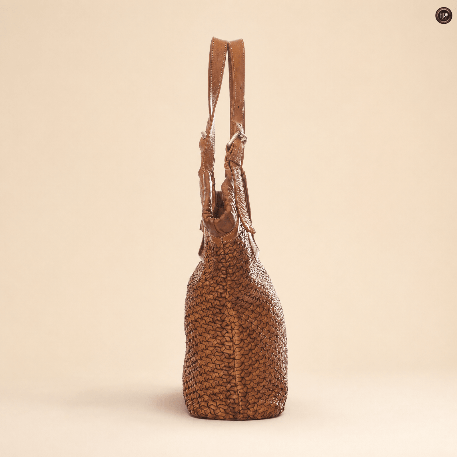 Borsa Anita in pelle intrecciata - Fury
