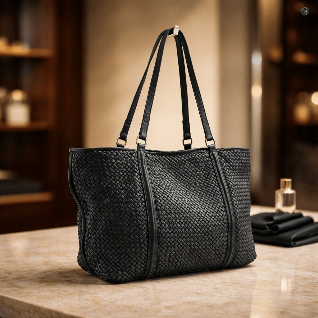 Borsa Armonia in pelle intrecciata - Fury