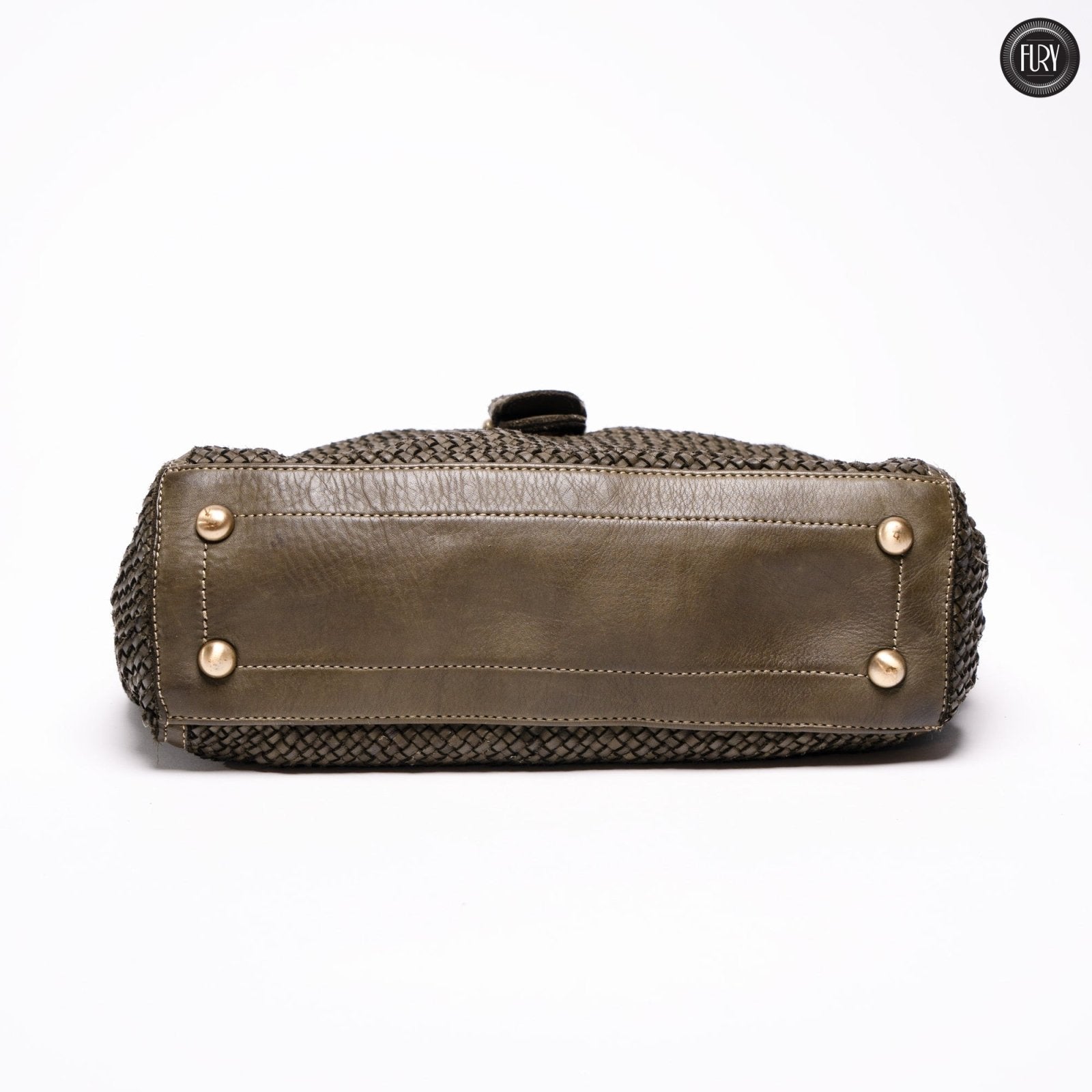 Borsa Camilla in pelle intrecciata - Fury