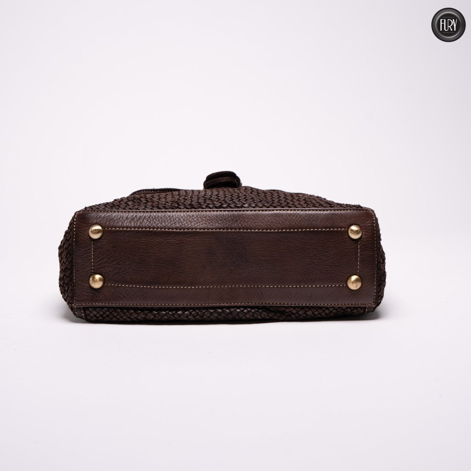 Borsa Camilla in pelle intrecciata - Fury