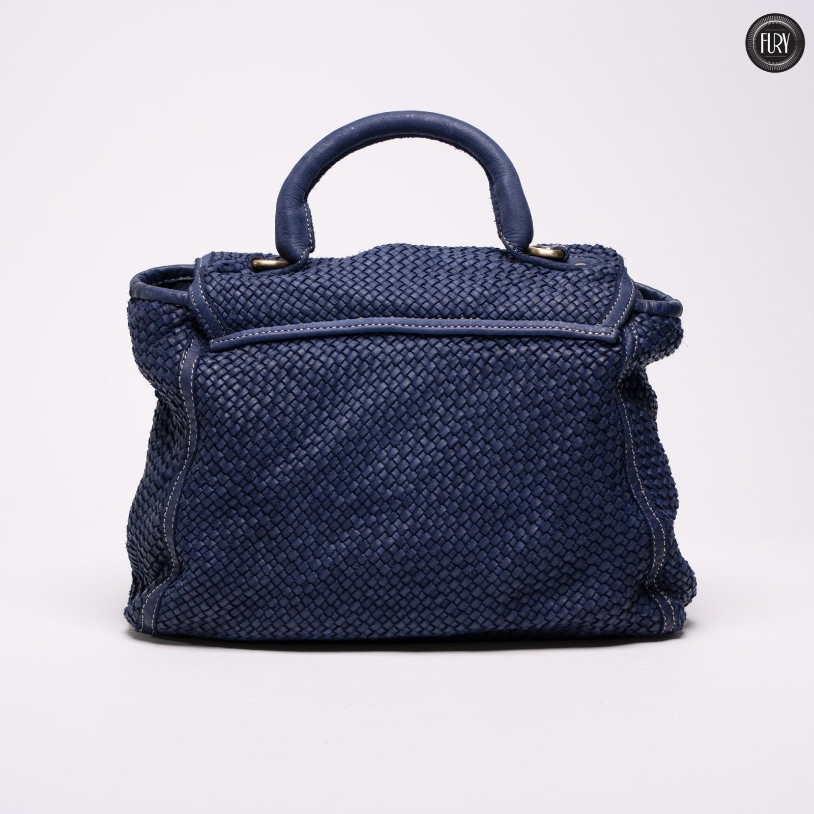 Borsa Camilla in pelle intrecciata - Fury