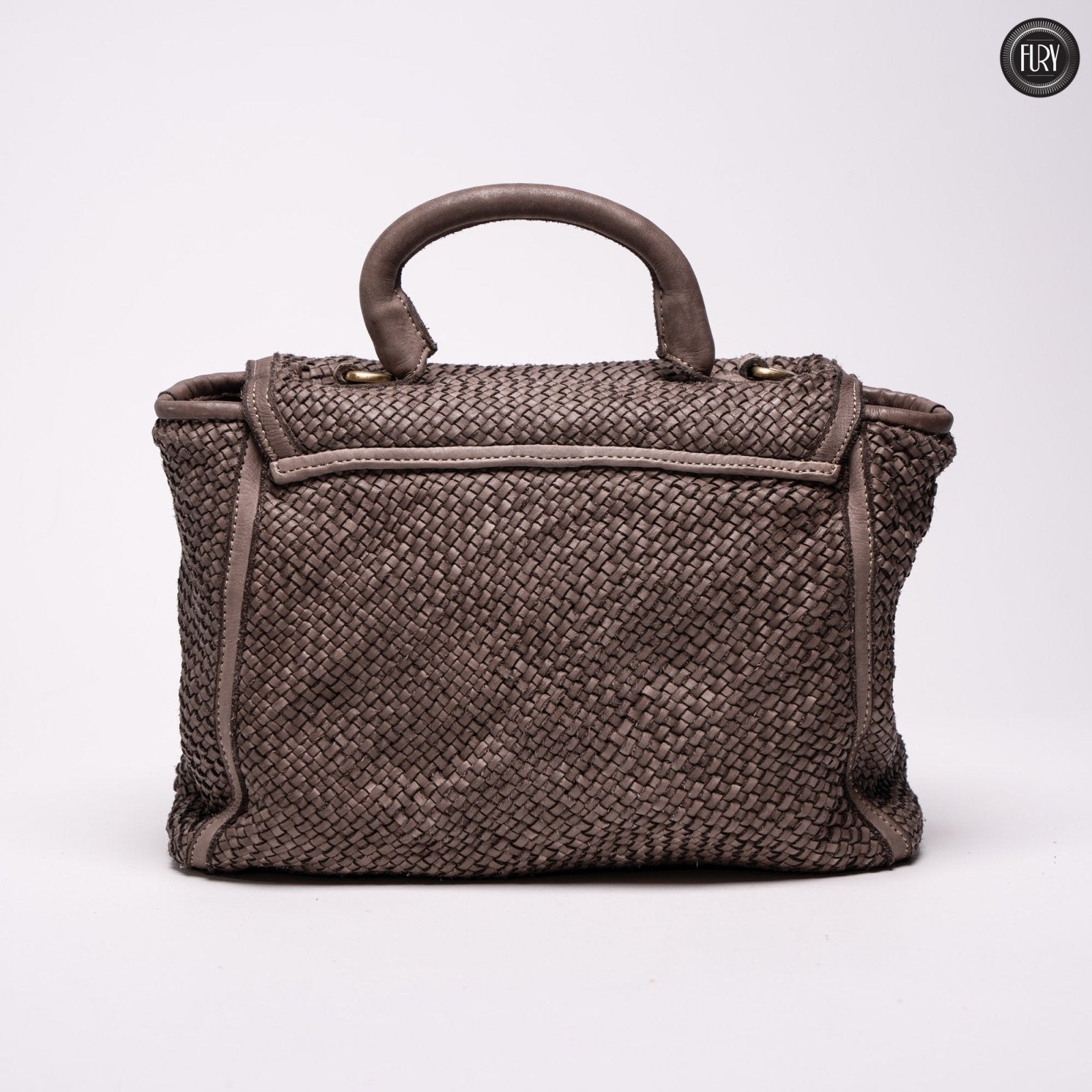 Borsa Camilla in pelle intrecciata - Fury