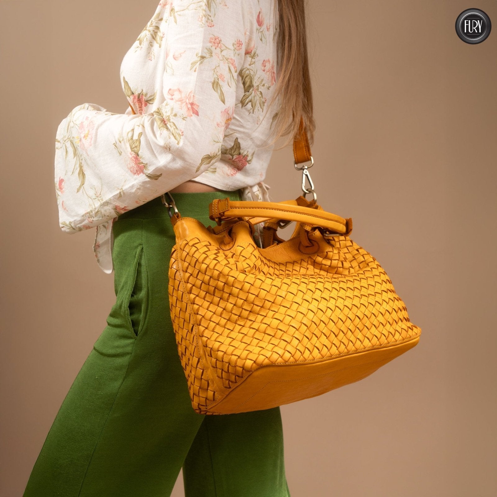 Borsa Caterina in pelle - Fury