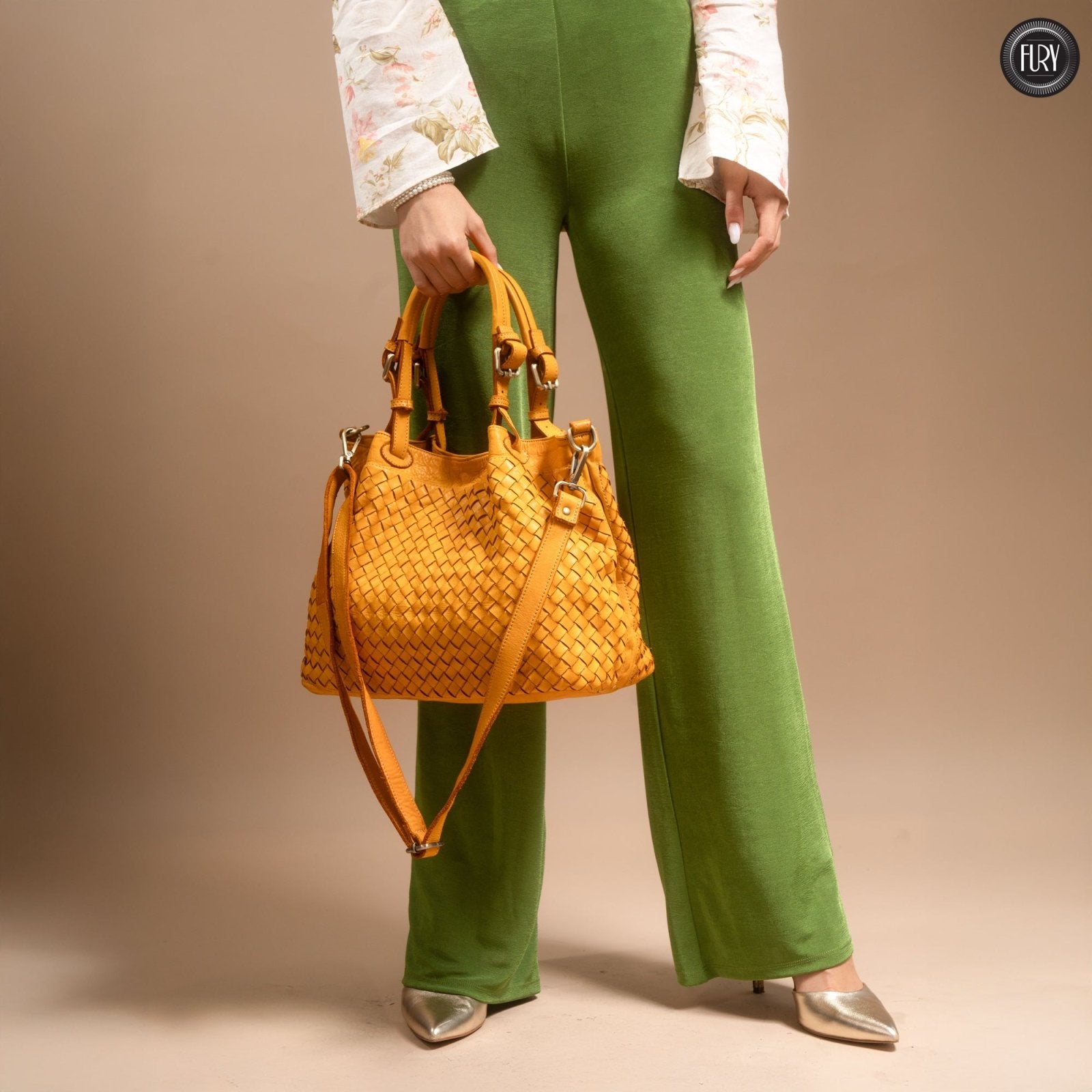 Borsa Caterina in pelle - Fury