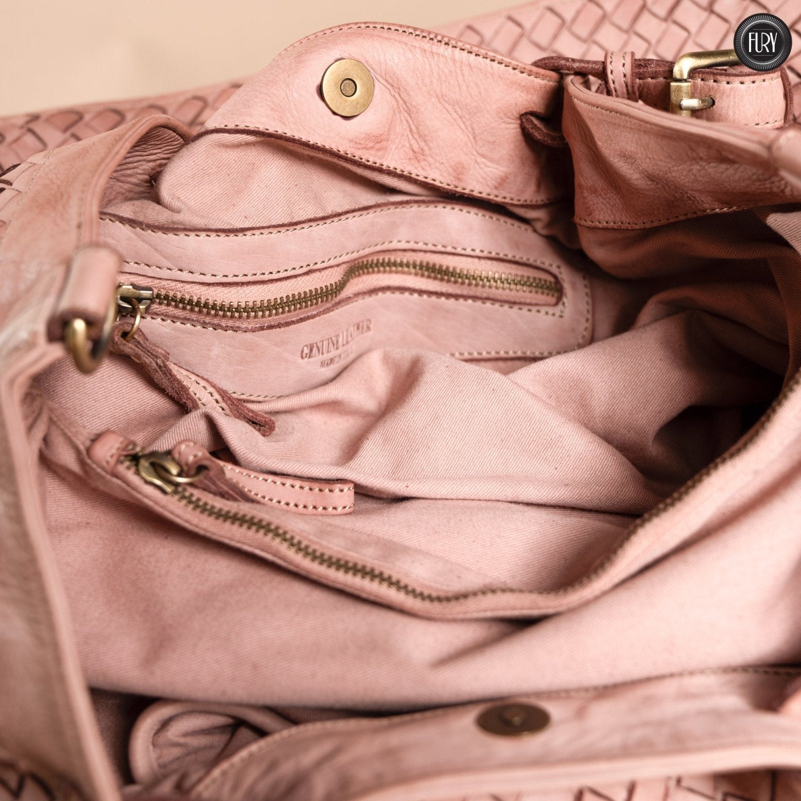 Borsa Caterina in pelle - Fury