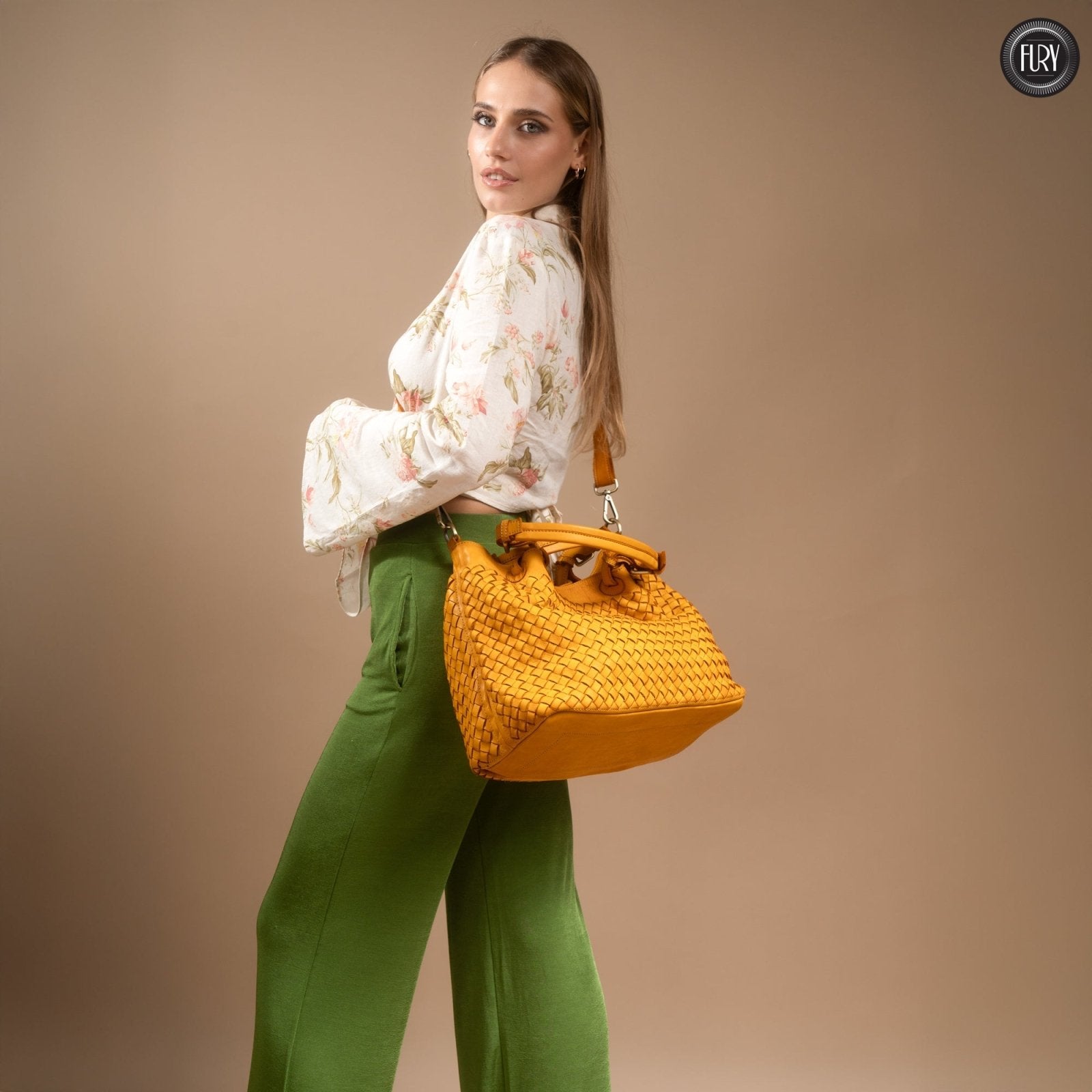 Borsa Caterina in pelle - Fury