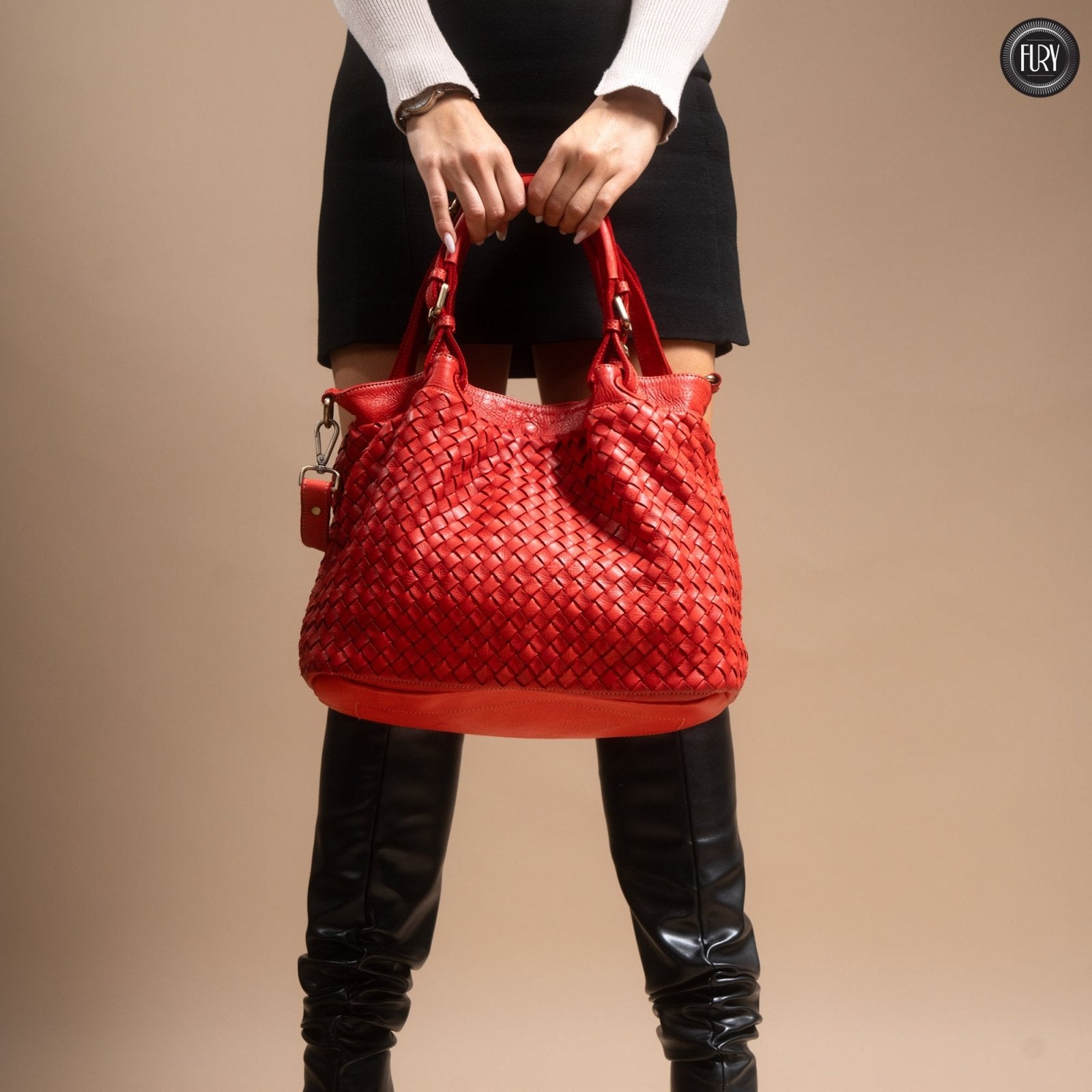 Borsa Caterina in pelle - Fury