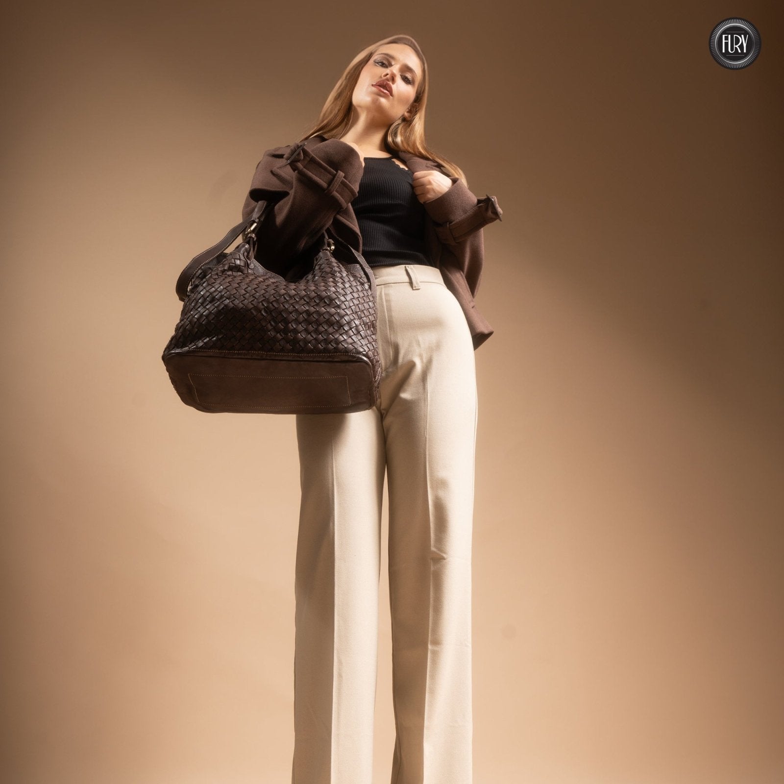 Borsa Caterina in pelle - Fury