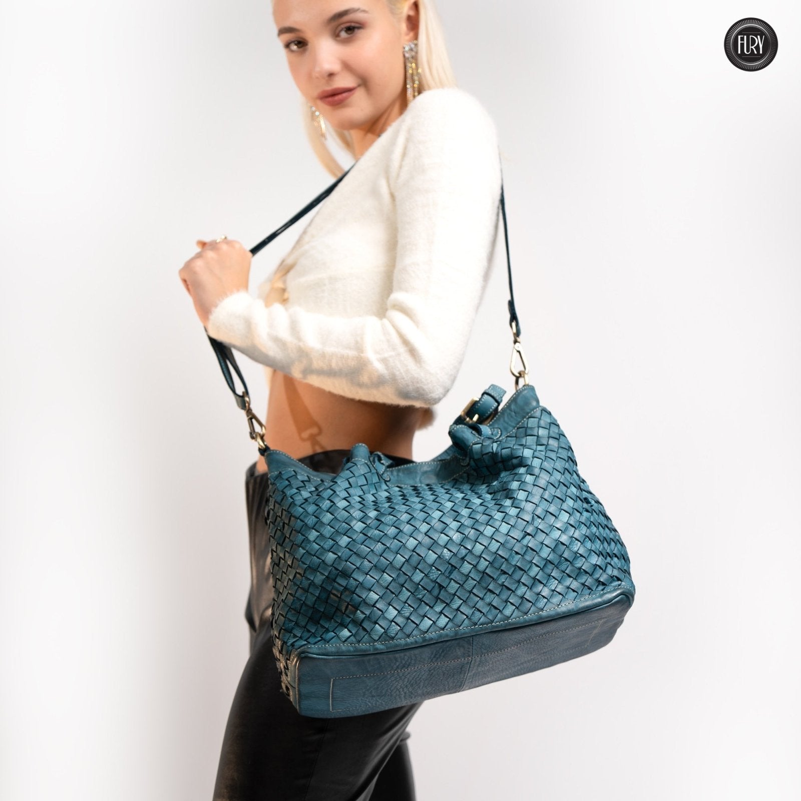 Borsa Caterina in pelle - Fury