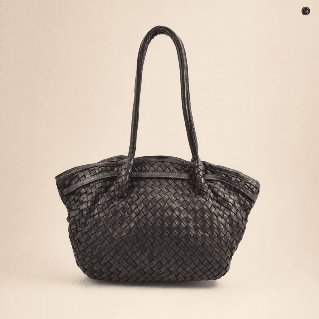 Borsa Cecilia in pelle intrecciata - Fury