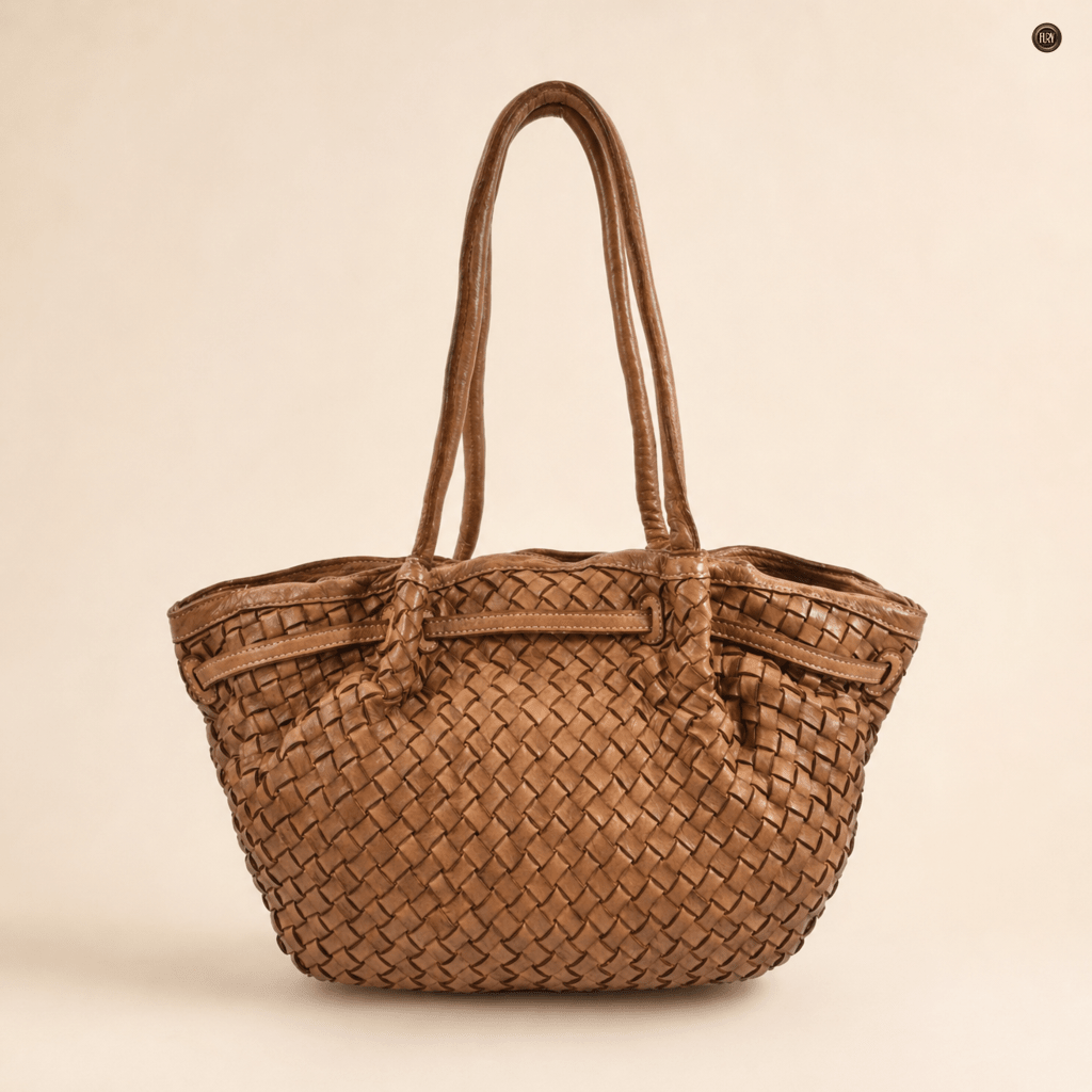 Borsa Cecilia in pelle intrecciata - Fury