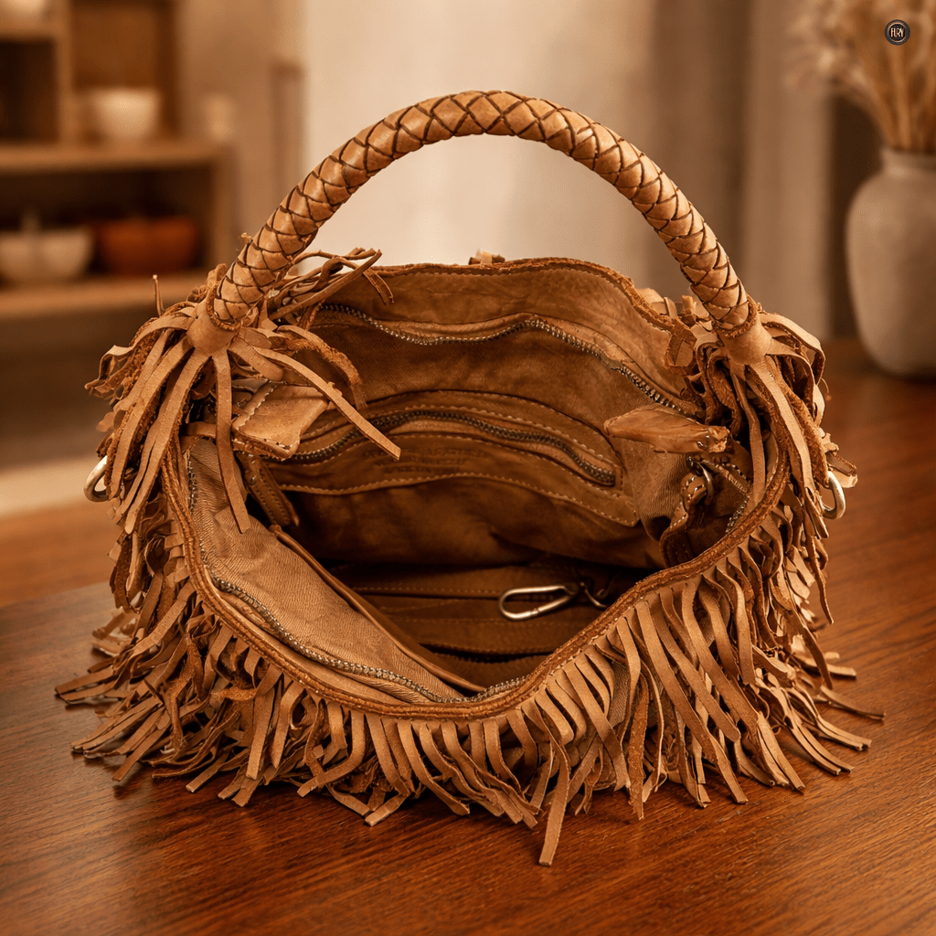 Borsa Dafne in pelle - Fury