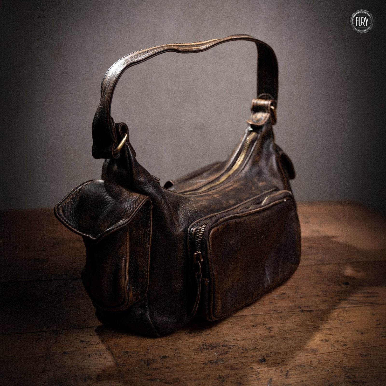 Borsa Heritage 78 in pelle - Edizione limitata - Fury