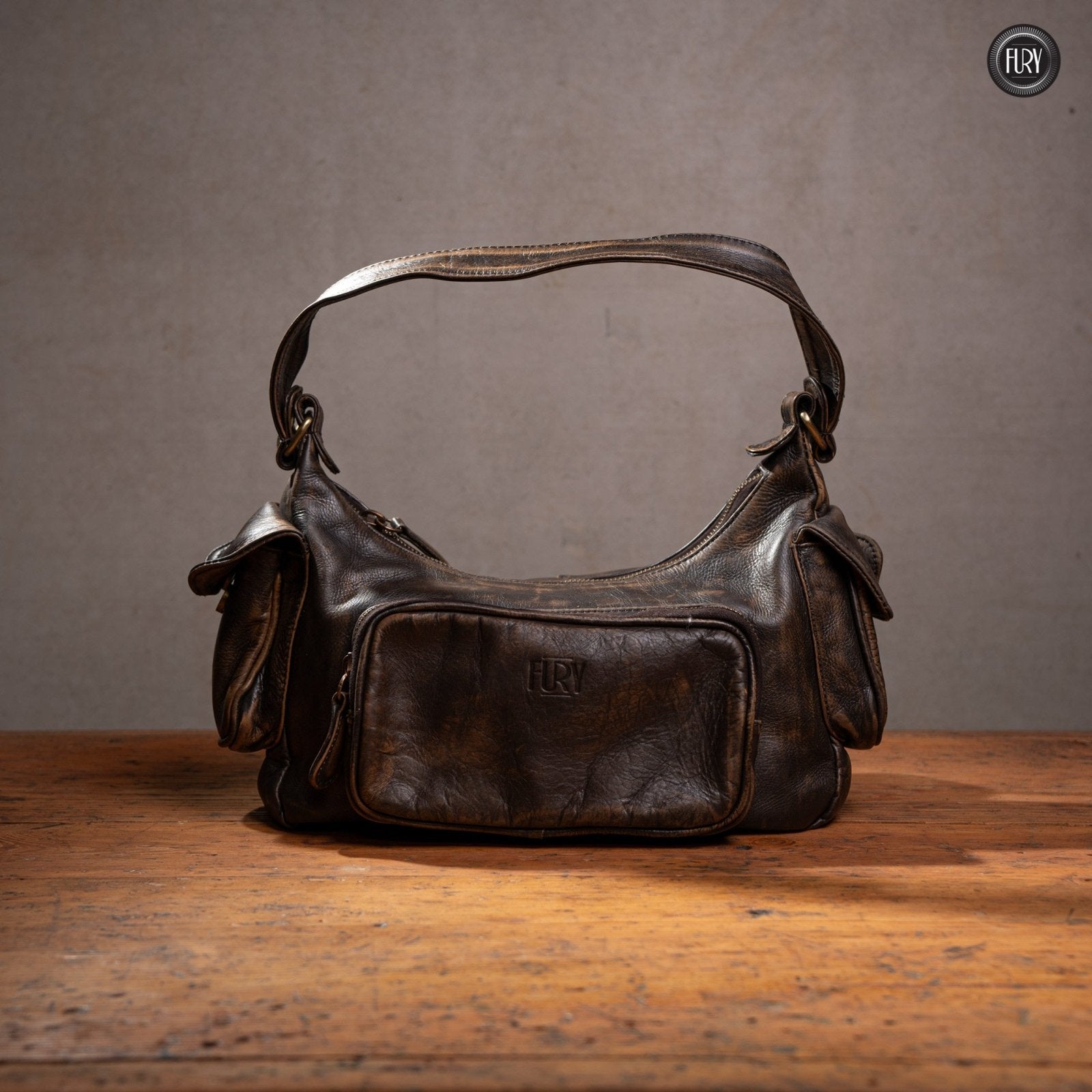 Borsa Heritage 78 in pelle - Edizione limitata - Fury