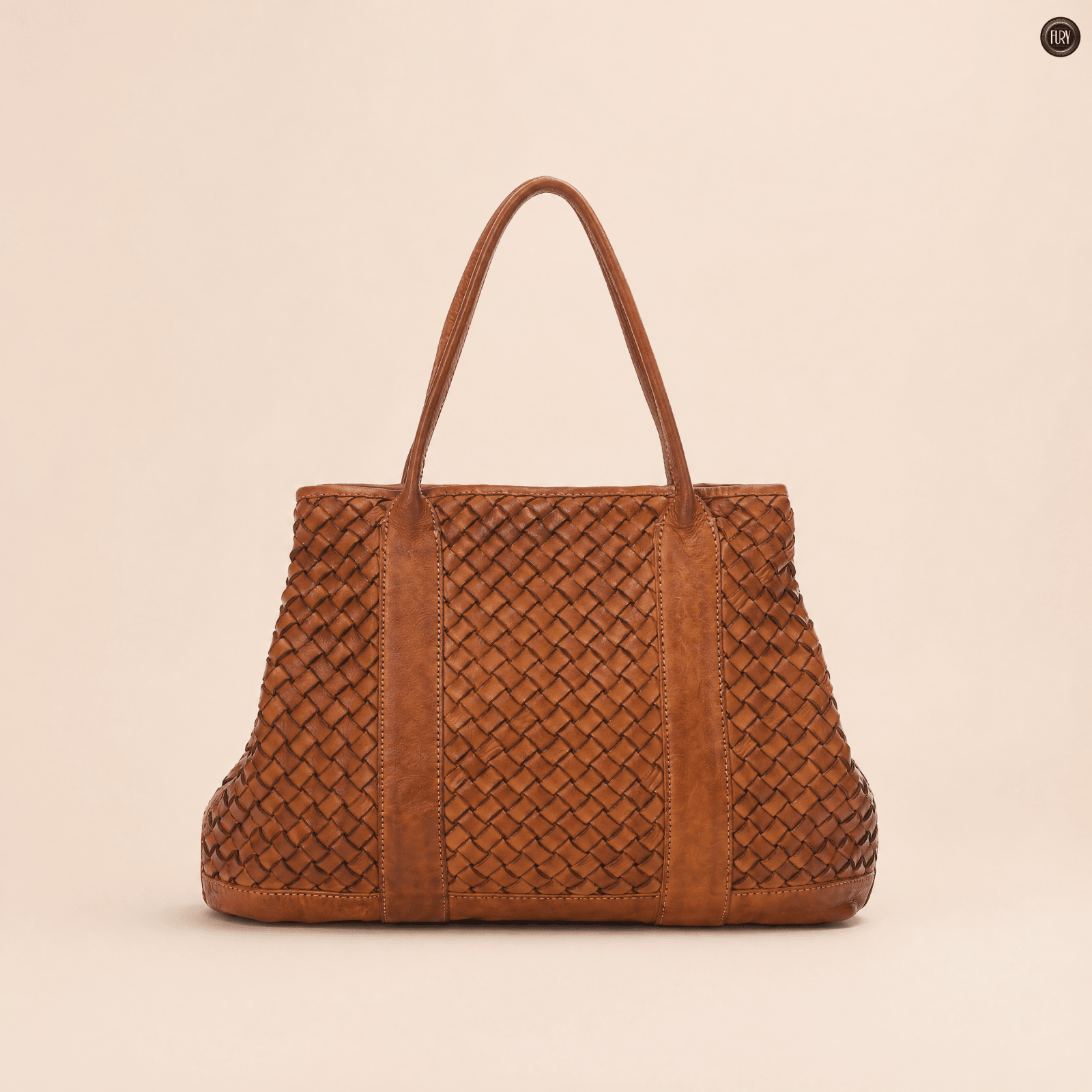 Borsa Matilde in pelle intrecciata - Fury