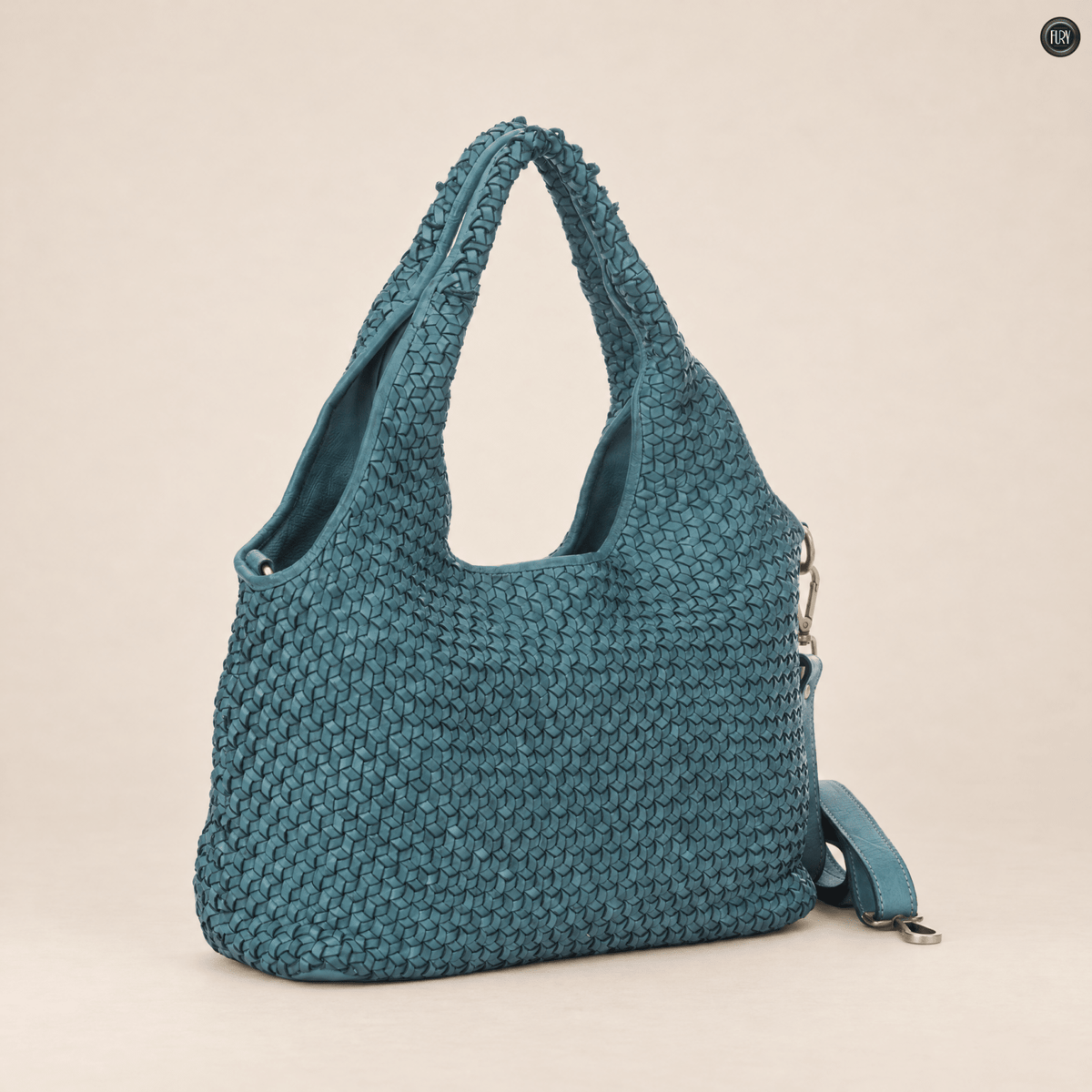 Borsa Mirella in pelle intrecciata - Fury