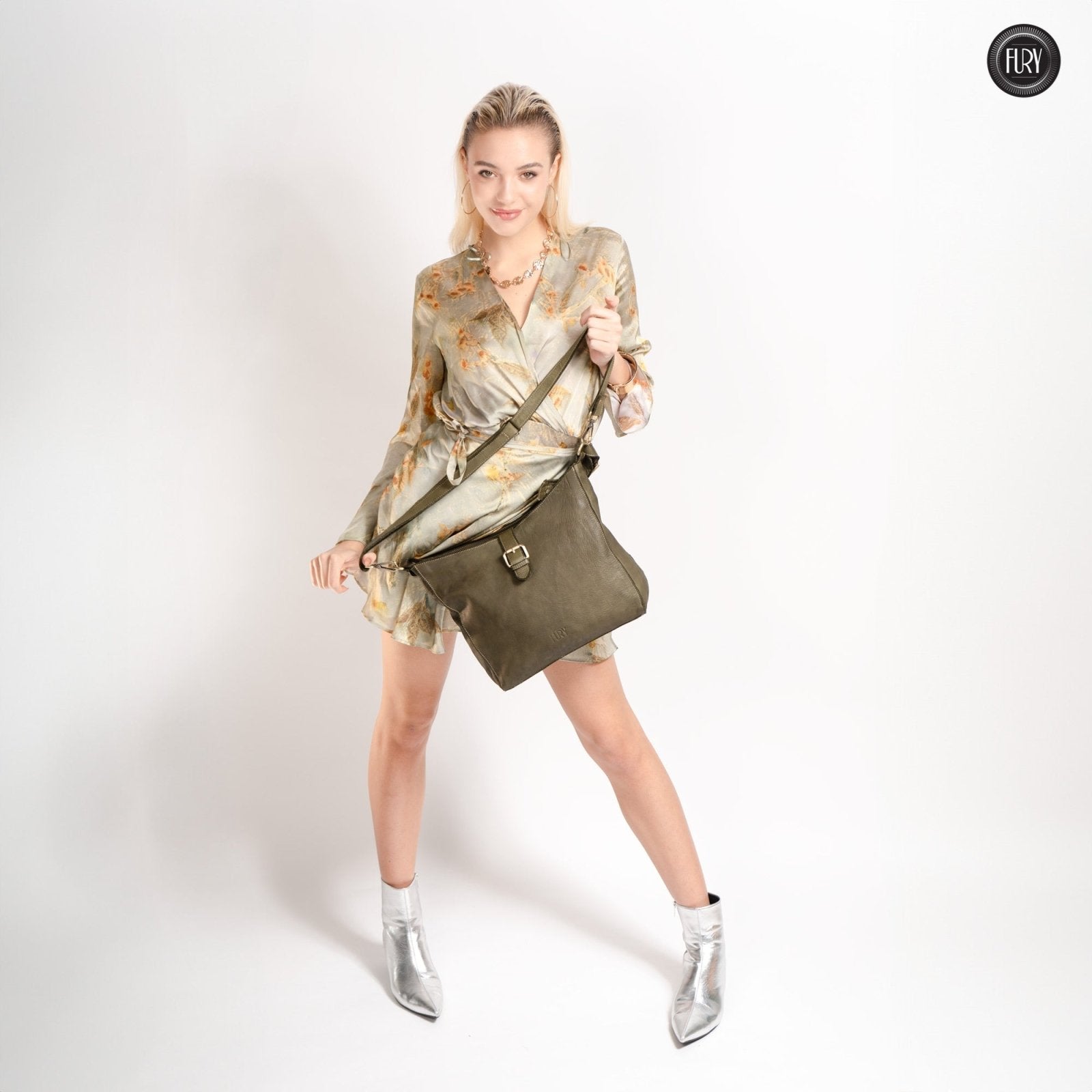 Borsa Sandy in pelle - Fury