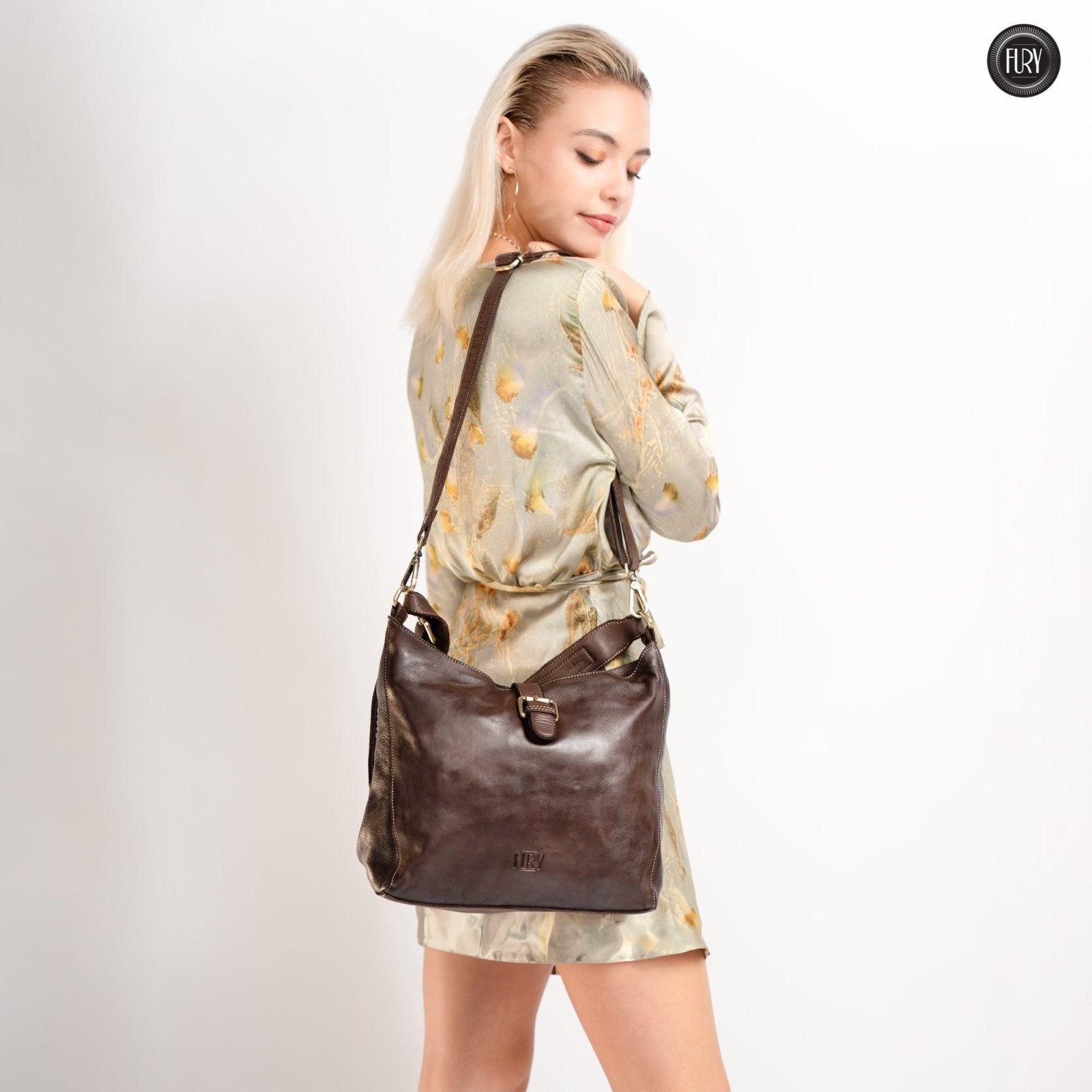 Borsa Sandy in pelle - Fury