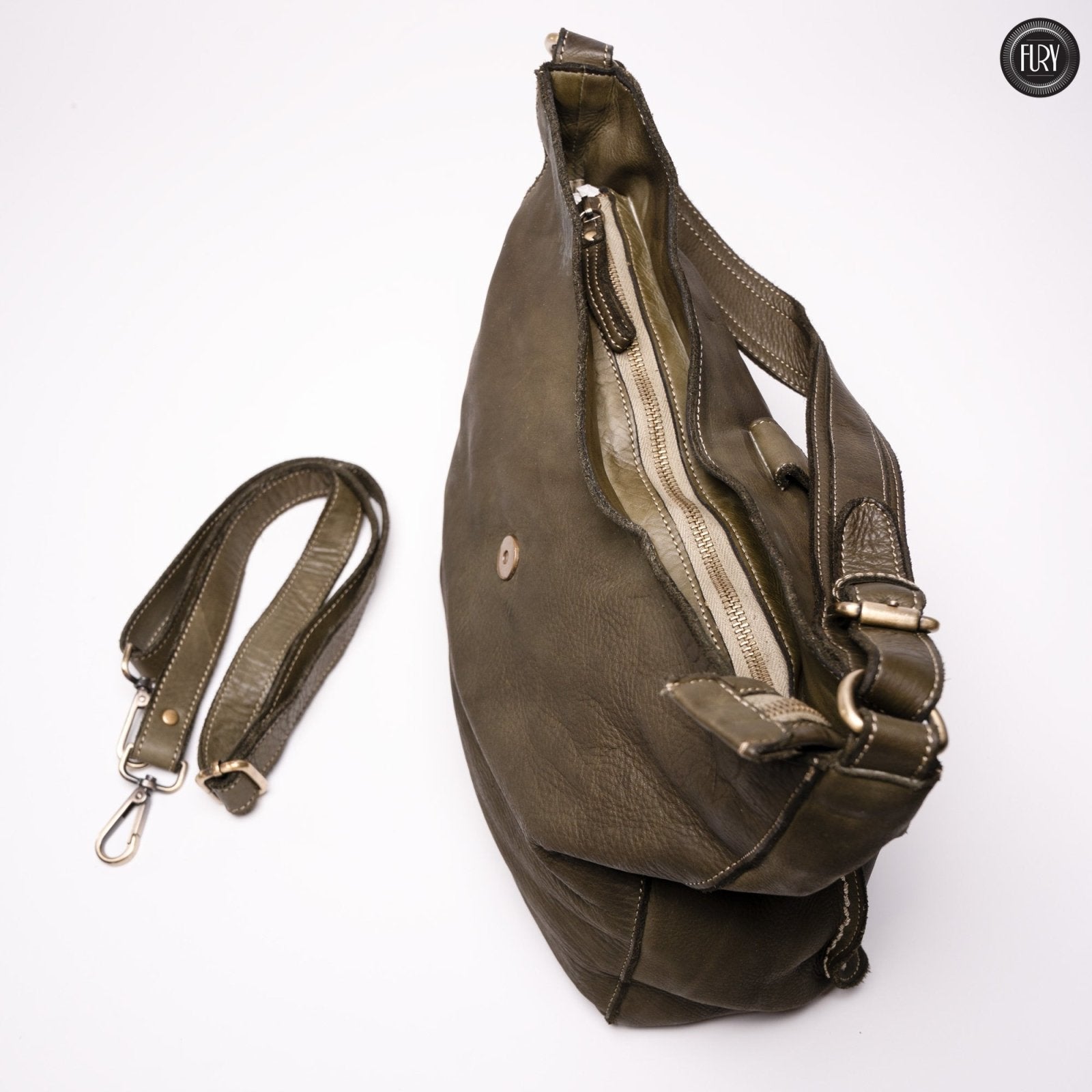 Borsa Sandy in pelle - Fury
