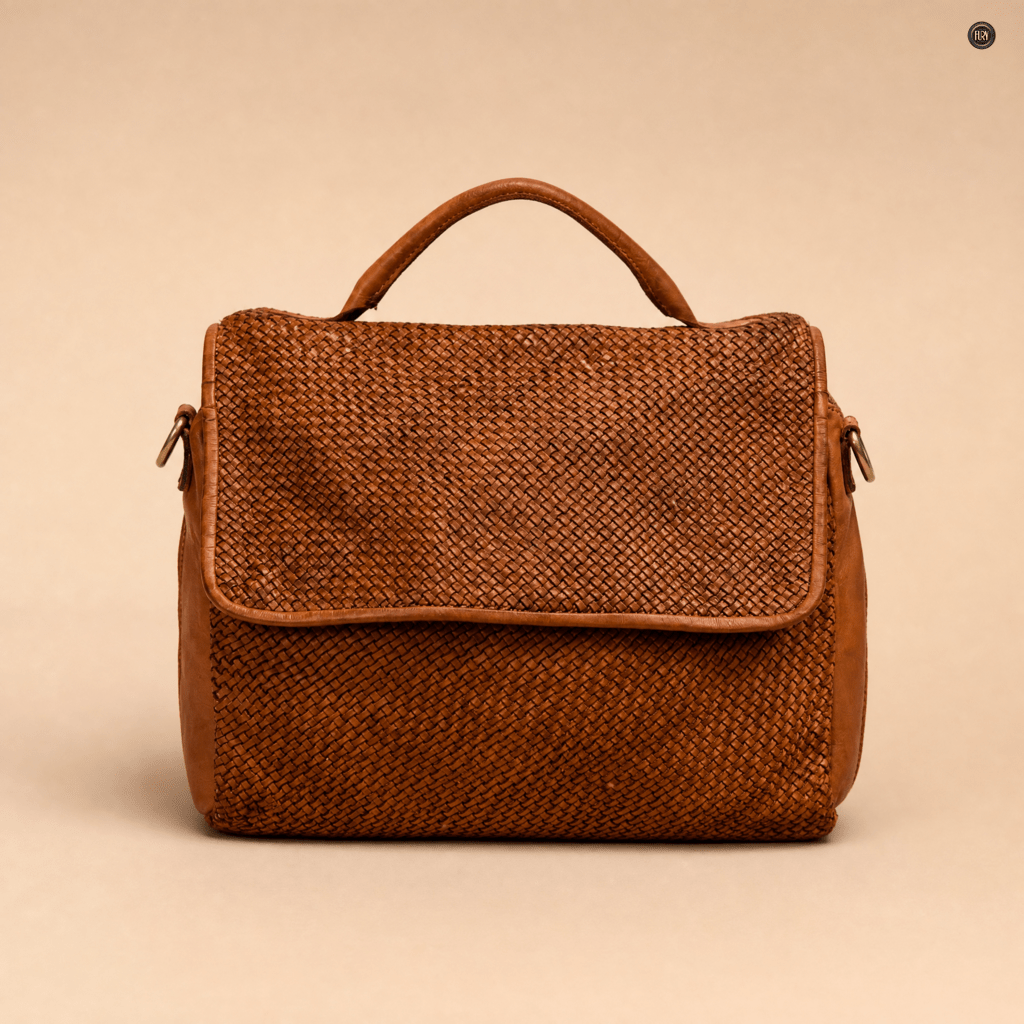Borsa Siena Maxi in pelle intrecciata - Preordine - Fury
