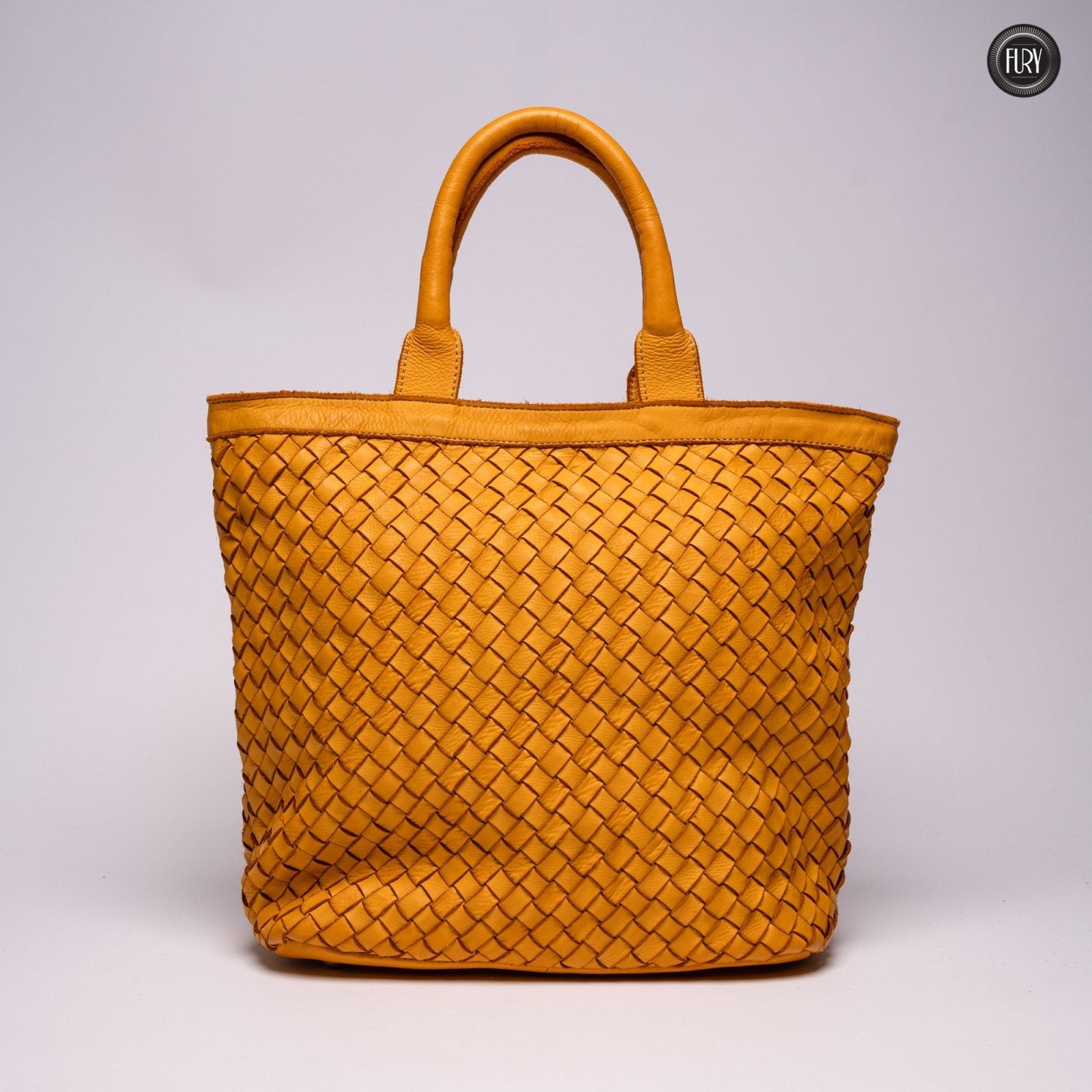 Borsa Virginia in pelle intrecciata - Fury