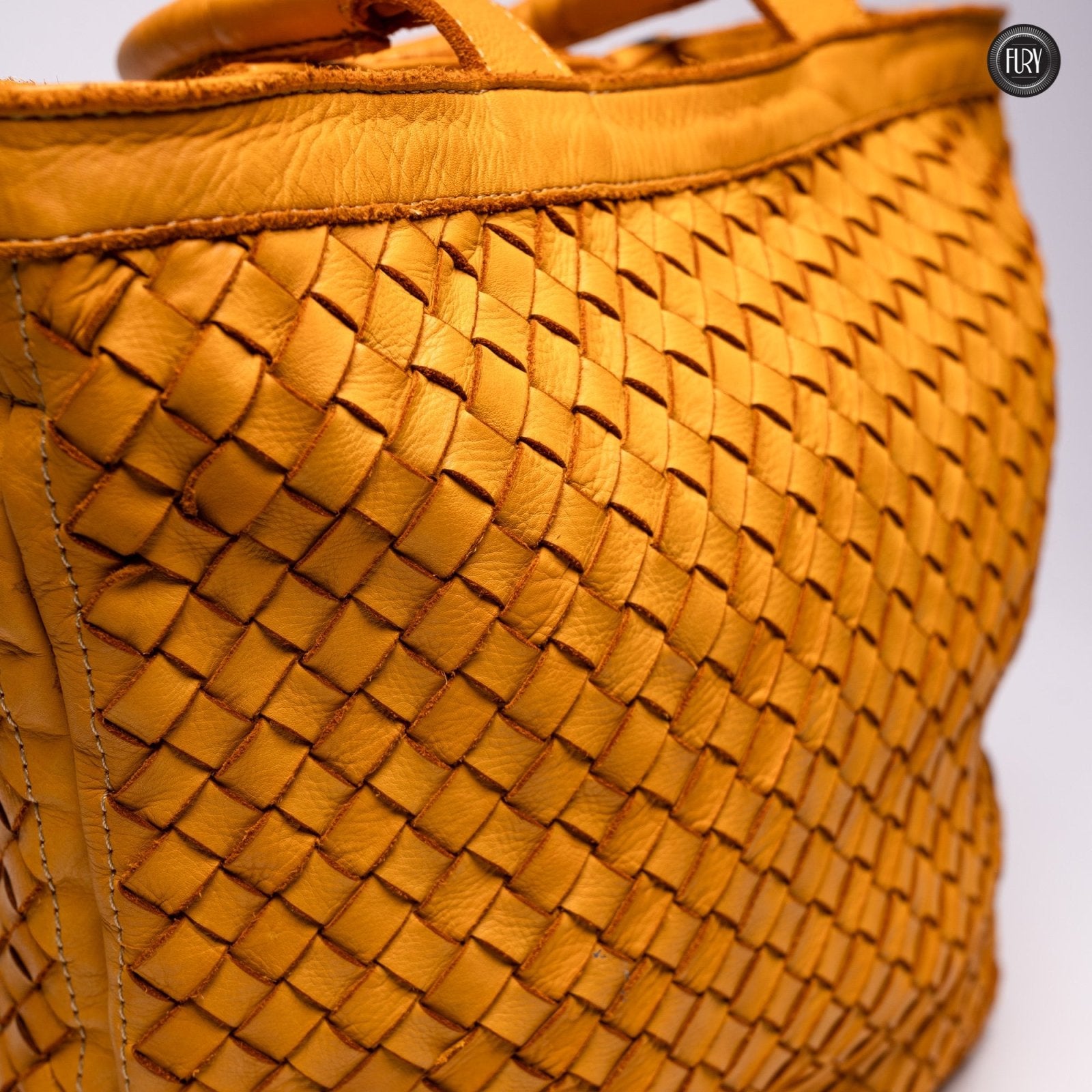 Borsa Virginia in pelle intrecciata - Fury