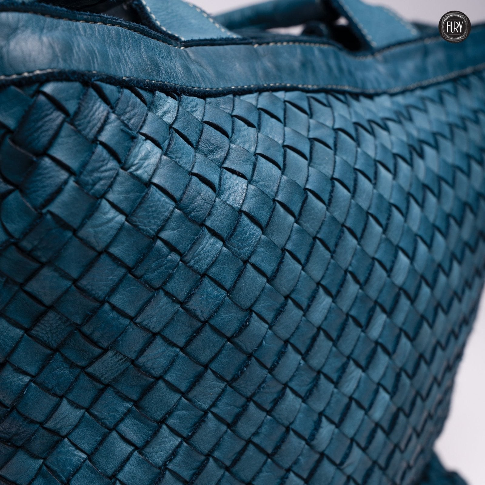 Borsa Virginia in pelle intrecciata - Fury