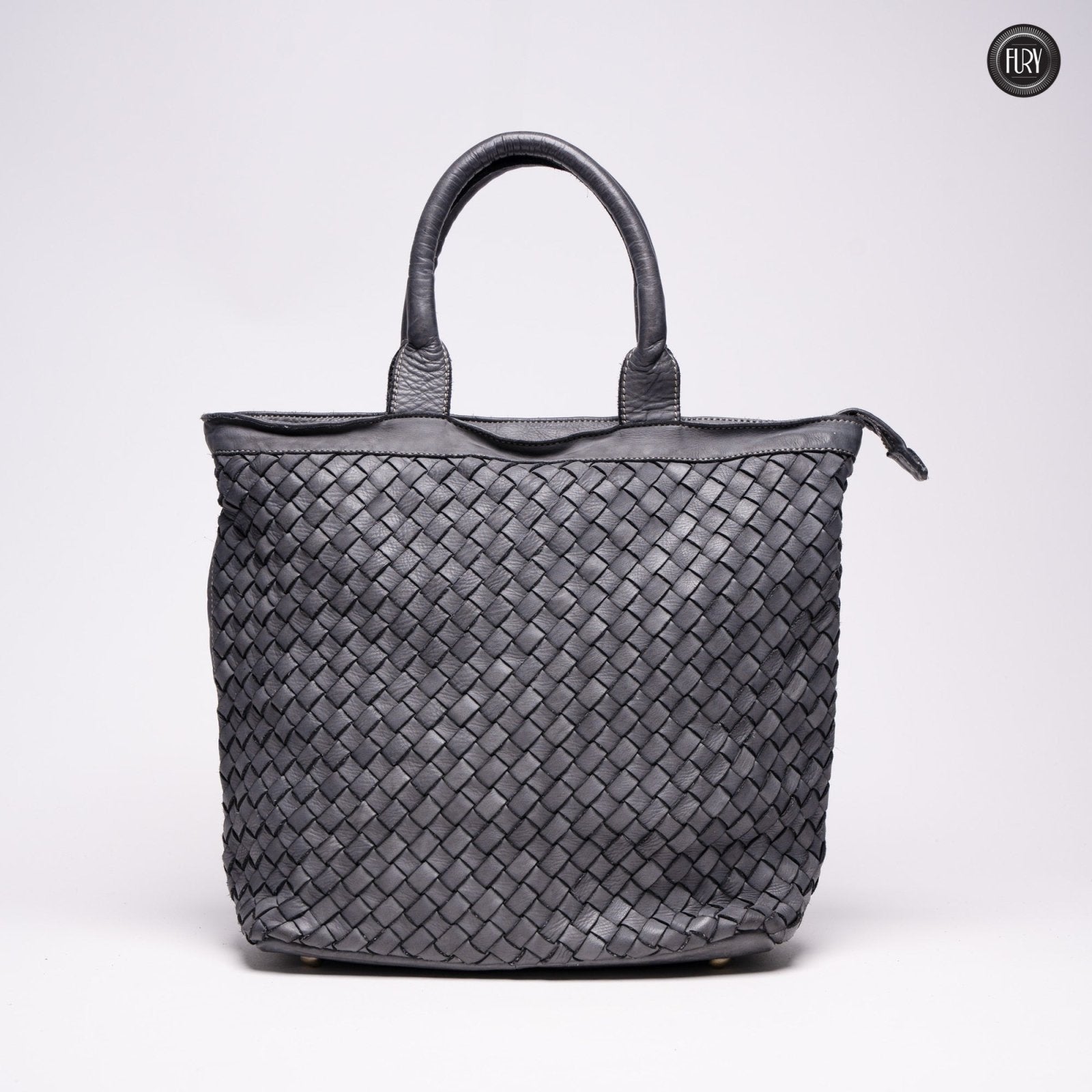 Borsa Virginia in pelle intrecciata - Fury