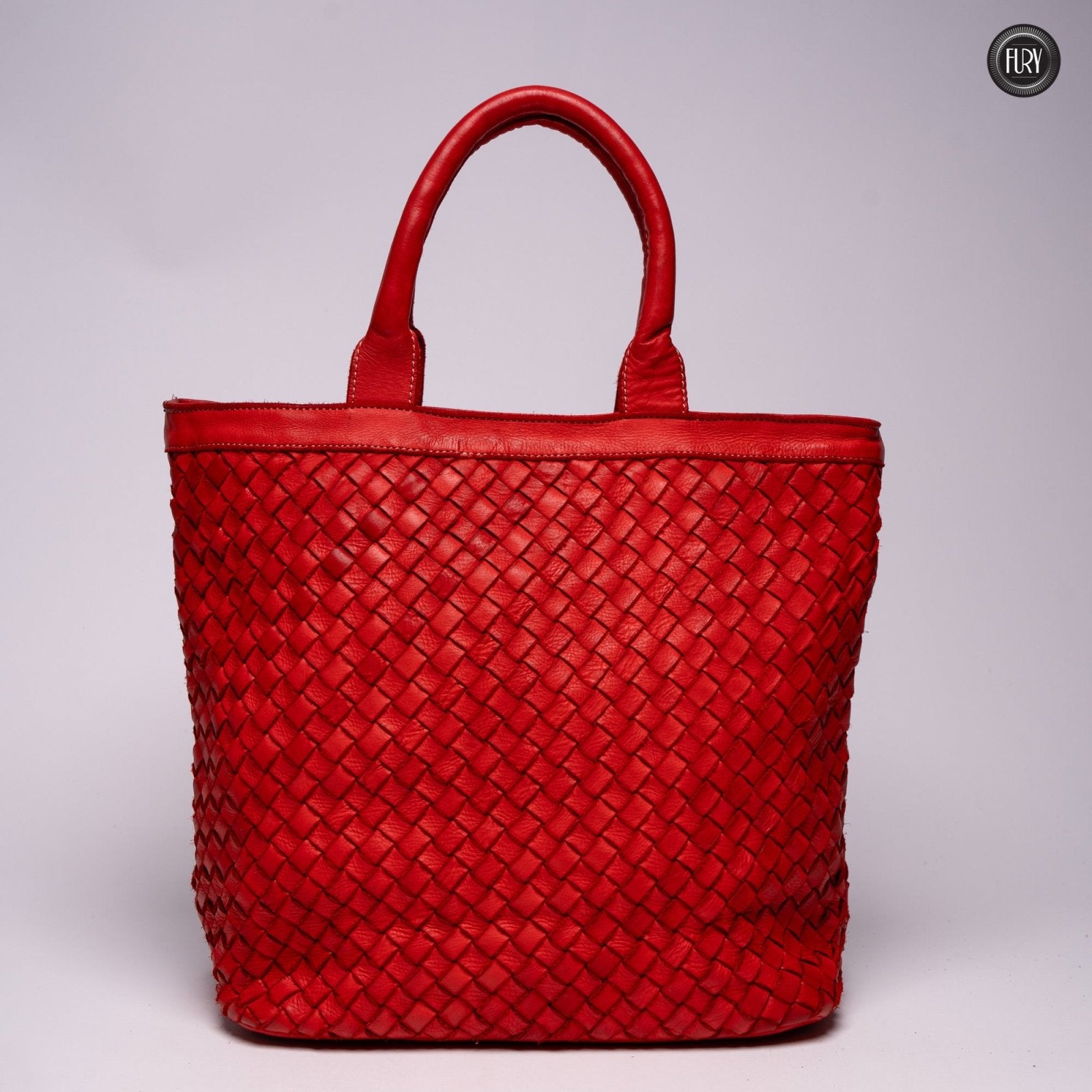 Borsa Virginia in pelle intrecciata - Fury