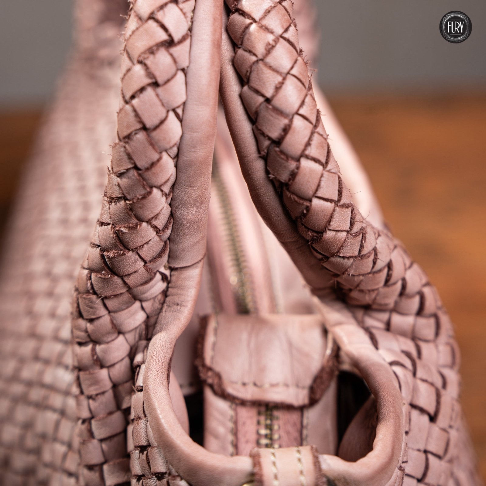 Borsetta Alba in pelle intrecciata - Fury