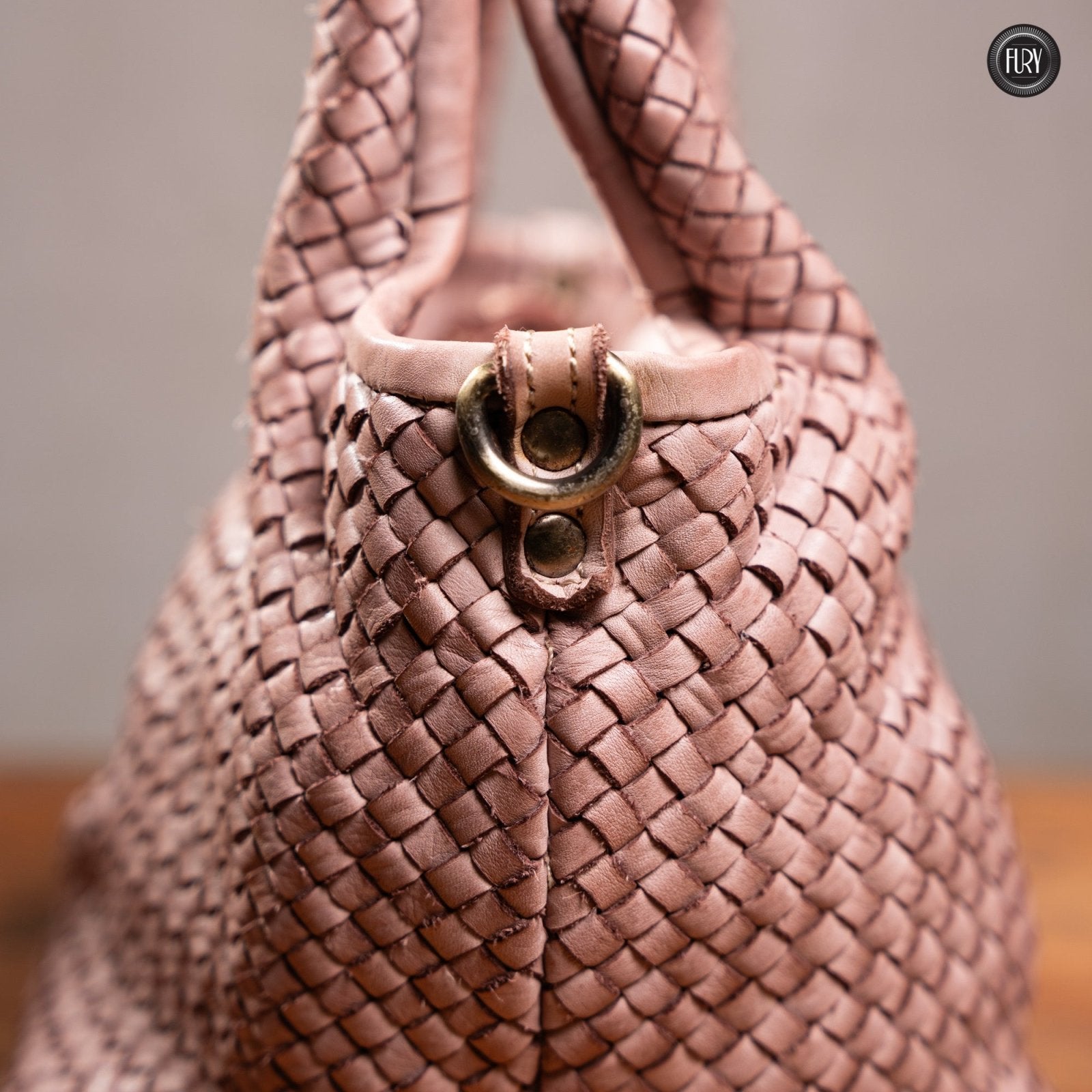 Borsetta Alba in pelle intrecciata - Fury