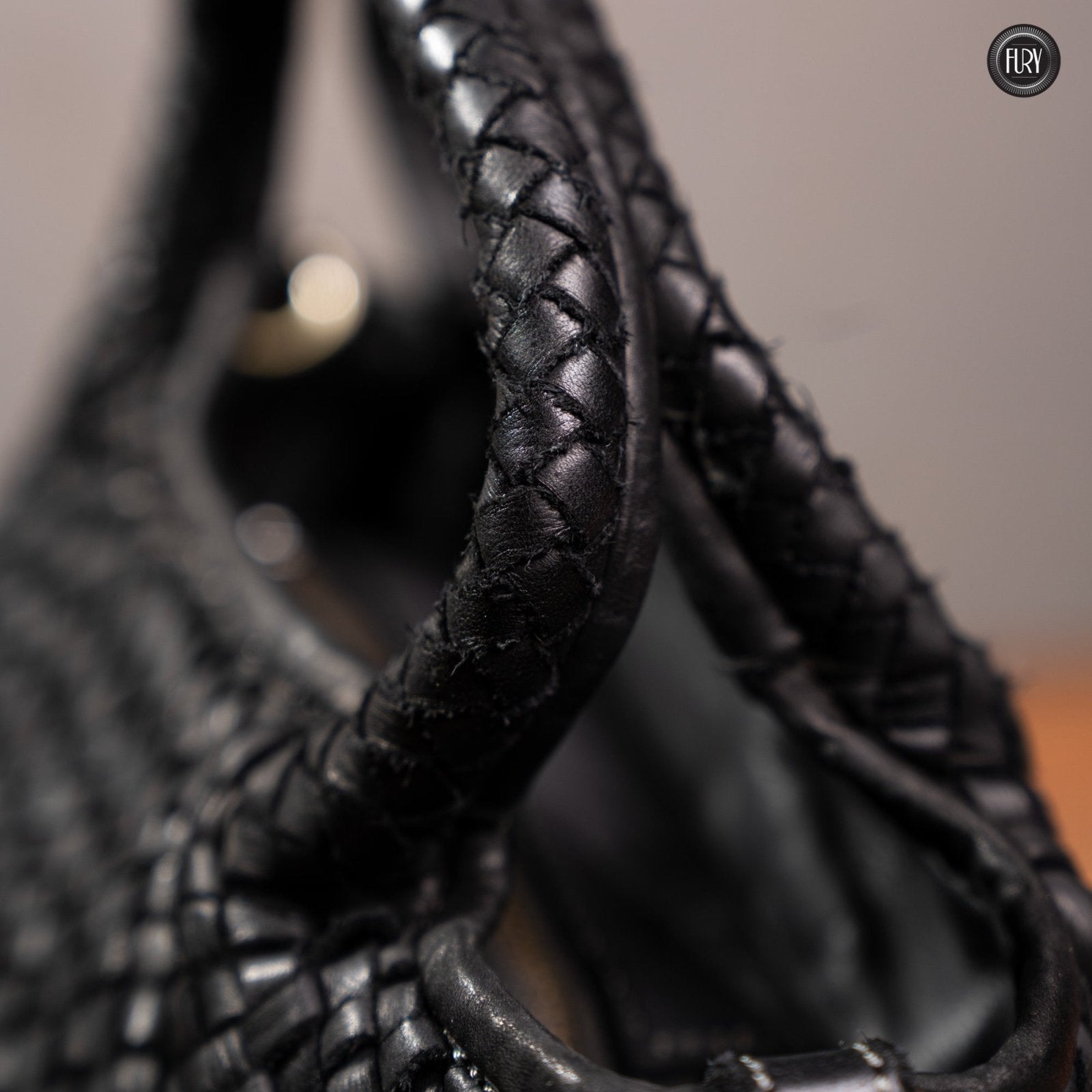 Borsetta Alba in pelle intrecciata - Fury